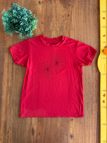 Camiseta Infantil Track&Field Vermelha TAM 8 Anos