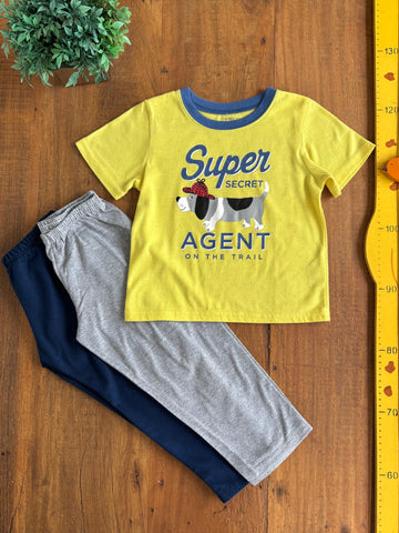 Pijama Camiseta Carter's TAM 4 Anos