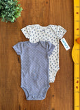 Body Carter's Coraçcao Lilas Novo TAM 6 Meses