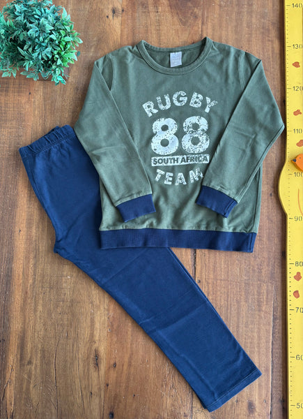Conjunto Infantil Moletom e Calça Hering Kids Forrado TAM 6 Anos