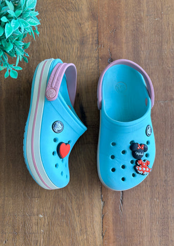 Crocs Infantil Azul Claro Minnie TAM 28/29 (C10/11)