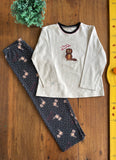 Pijama infantil Inverno Recco Cachorro TAM 8 Anos