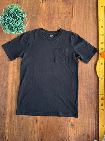 Camiseta Infantil Preta Carter's TAM 12 Anos