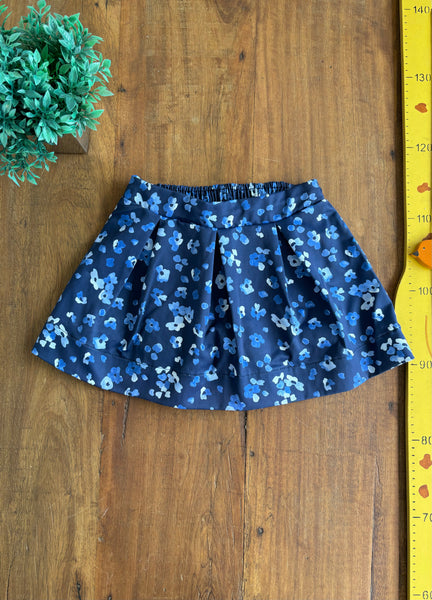 Shorts Saia Infantil Azul Pacífico Sul  | Usado TAM 8 Anos