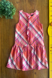 Vestido Infantil Xadrez Tommy Hilfiger TAM 7 Anos