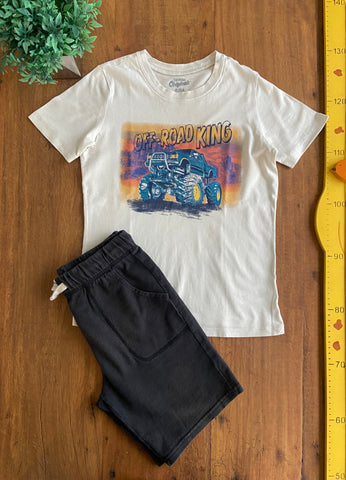 Conjunto Camiseta e Bermuda Carter's TAM 8 Anos