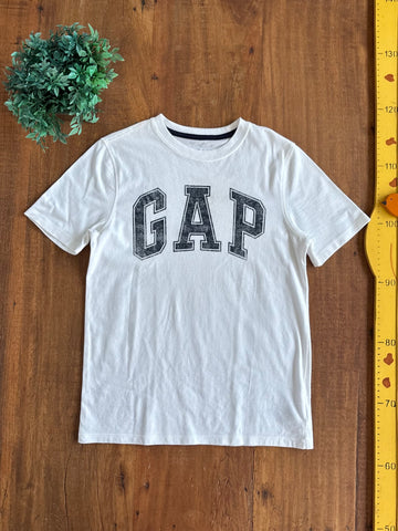 Camiseta GAP Kids Branca TAM 8-9 Anos (M)