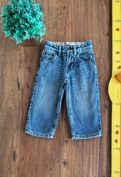 Calça Jeans GAP Forrada Ajuste Interno TAM 12 a 18 Meses