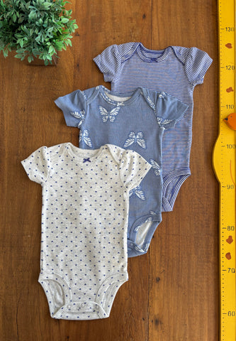 Body Carter's Borboletas Novo TAM 6 Meses