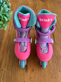 Patins Roller 4 Rodas Infantil Ajustável Brink TAM 32 ao 35