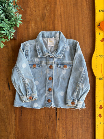 Jaqueta Jeans Hering Kids TAM 1 Ano