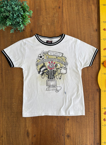 Camiseta Infantil Corinthians Original TAM 6 Anos