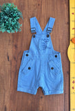 Jardineira Infantil Catimini Azul TAM 18 Meses 80 cm