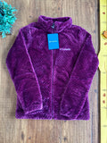 Jaqueta Fleece Infantil Columbia Fire Side Sherpa Full Zip TAM 10 - 12 Anos