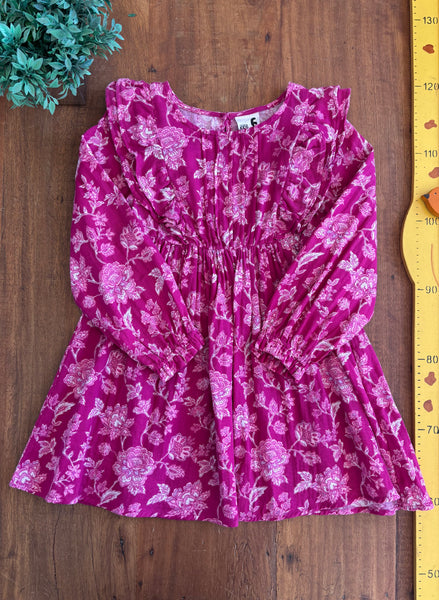 Vestido Infantil Manga longa Cotton On Kids TAM 6 Anos