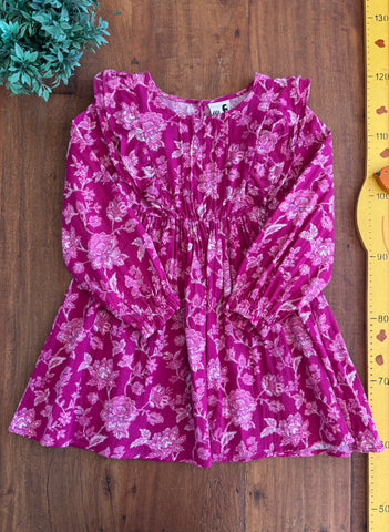 Vestido Infantil Manga longa Cotton On Kids TAM 6 Anos