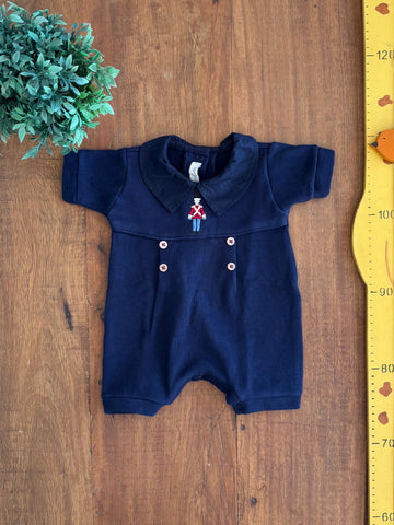Romper Soldadinho de Chumbo 100% Algodão Clémentine Bébé TAM P (3 Meses)