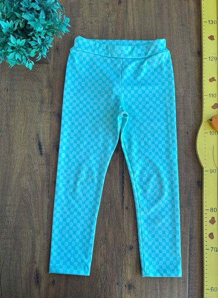 Calça Legging Era Nova Coleções Verde TAM 8 Anos