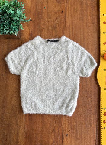 Blusa Meia Manga com Pelinhos Youcom TAM 12 a 14 Anos