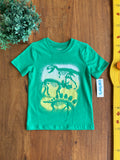 Camiseta Curta Carter's Dinossauro TAM 3 Anos