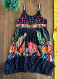 Vestido Antonita Estampa TAM 16 Anos