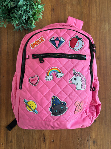 Mochila Unicórnio Infantil Escolar Seanite TAM 41 X 30 cm