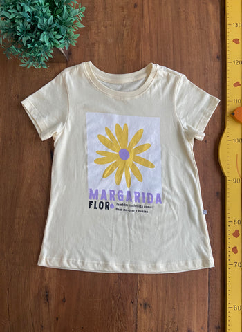 Camiseta Hering Kis Amarela TAM 8 Anos