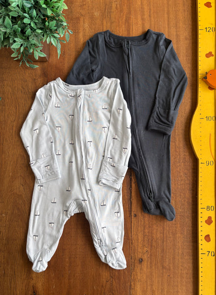 Kit Macacao Bebe Carter's 2 Pecas TAM Recém-Nascido (0 Mesess)