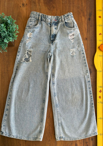 Calça Jeans Kids Denim Girl Flare TAM 9-10 Anos