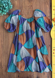 Vestido Viscose Colorido Nanai TAM 10 Anos