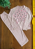 Pijama Infantil Rosa Vaquinhas Schani TAM 8 Anos