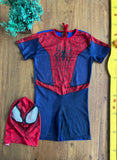 Fantasia Homem Aranha Infantil TAM 4 a 6 Anos