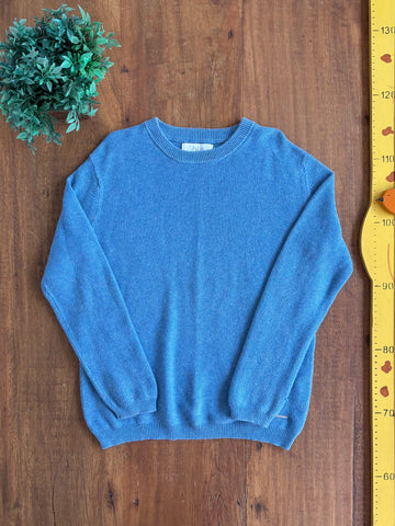 Suéter Infantil Zara Tricô Macio TAM 7 Anos 122 cm