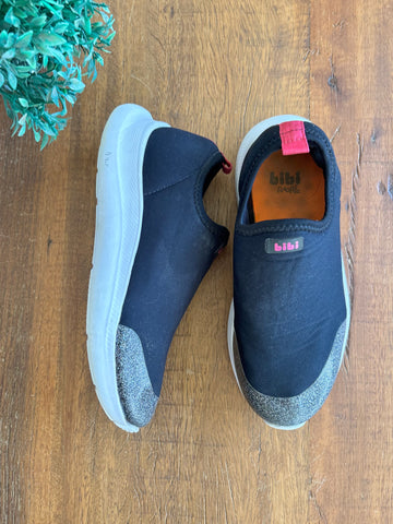 Tênis Infantil Bibi Slip On Azul Marinho TAM 32