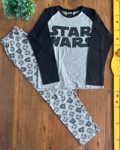Pijama Infantil Inverno Star Wars TAM 10 Anos