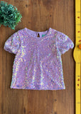 Blusa Infantil Paetê 365Kids Garanimals TAM 8 Anos