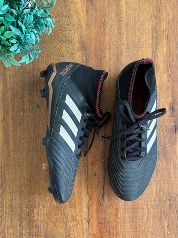 Chuteira Adidas Predator Infantil Preta Original TAM 36