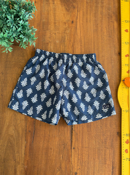 Shorts L´été Piscina Azul TAM 10 Anos