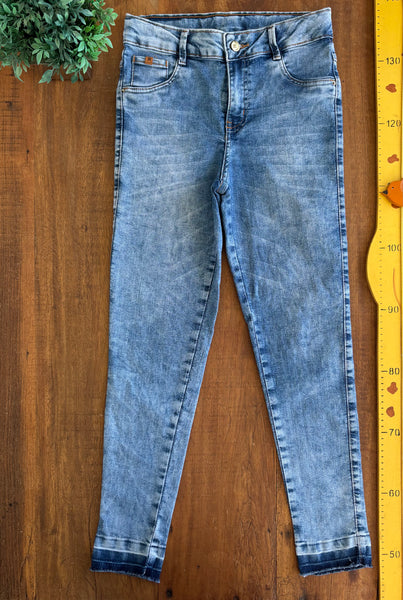 Calça Jeans Juvenil  Marmelada Ajuste Interno TAM 16 Anos 162 cm