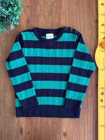 Suéter Infantil Listrado Mini Lord TAM 8 Anos