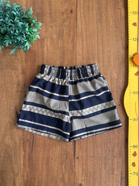Shorts de Praia Infantil Listrado L'été TAM 4 Anos
