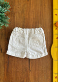 Shorts Branco Infantil The Children's Place TAM 2 Anos