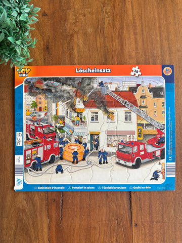 Quebra Cabeça Puzzle Toy Lino Loscheinsatz 43 Anos+ 38 peças TAM 30 X 36 cm