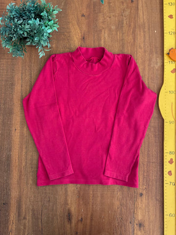 Blusa Infantil Algodão Vermelha Dedeka TAM 8 Anos