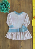 Vestido Kiki Xodó Infantil Manga Longa TAM 3 Anos