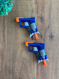 2 Lançadores Nerf Elite Jolt Original com 5 Dardos TAM 15 X 16 cm