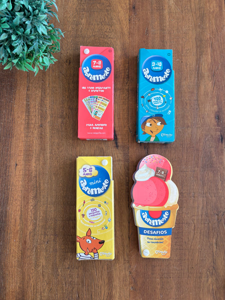 Colecao 4 Livros Abremente Perguntas e Respostas Catapulta