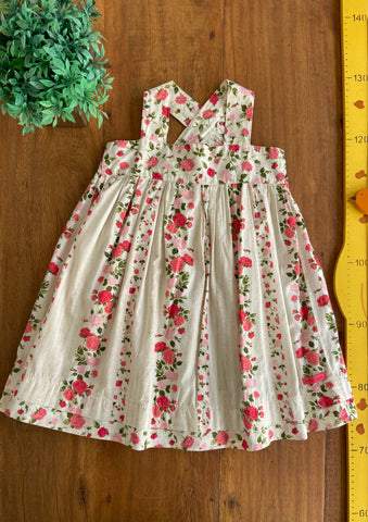 Vestido Infantil Tyrol Floral | Usado TAM 4 Anos