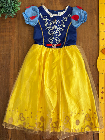 Fantasia Branca de Neve Infantil Yimeiyibei TAM 7 a 9 Anos 130 cm