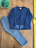 Conjunto Infantil Casaco Moletom e Calça Mineral Kids TAM 6 Anos
